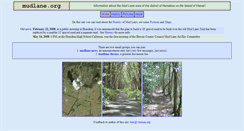 Desktop Screenshot of mudlane.org