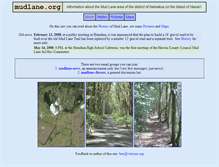 Tablet Screenshot of mudlane.org